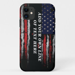 Fügen Sie Ihren eigenen Text unter der amerikanisc Case-Mate iPhone Hülle