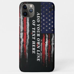 Fügen Sie Ihren eigenen Text unter der amerikanisc Case-Mate iPhone Hülle