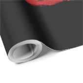 Fügen Sie Ihren eigenen Text unter der amerikanisc Geschenkpapier (Rolleneckpunkt)