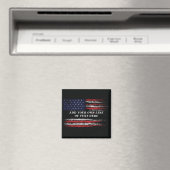 Fügen Sie Ihren eigenen Text unter der amerikanisc Magnet (In Situ (Geschirrspüler))