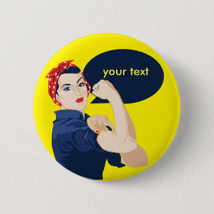 Fügen Sie Ihren eigenen Text zu Rosie Niveter Button