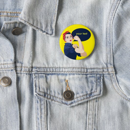 Fügen Sie Ihren eigenen Text zu Rosie Niveter Button (Beispiel)