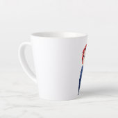 Fügen Sie Ihren eigenen Text zu Rosie Niveter Milchtasse (Linke Ecke)