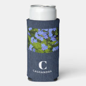 Fügen Sie Ihren Foto Anfangsnamen hinzu, Trendy Sl Selters Dosenkühler (Seltzer Vorderseite)