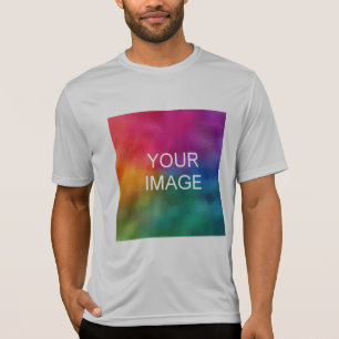 Fügen Sie Ihren Image Text Mens Actuwear Sport Mod T-Shirt