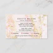 Fügen Sie Ihren Logo-Braid-Stylist oder den Friseu Visitenkarte (Rückseite)