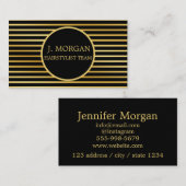 Fügen Sie Ihren Logo-Kreis benutzerdefinierte eleg Visitenkarte (Vorne/Hinten)