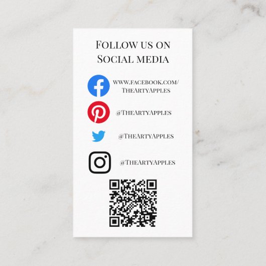 FÜGEN SIE IHREN LOGO TUMBLER CARE CARDS Gold Glitz Visitenkarte (Rückseite)