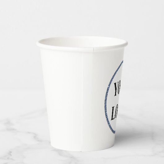 Fügen Sie Ihren Logopapier-Cups benutzerdefinierba Pappbecher (Rechts)