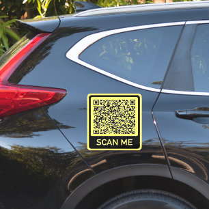 Fügen Sie Ihren lustigen QR-Code-Aufkleber in indi Aufkleber