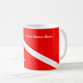 (Fügen Sie Ihren Namen) ein, Kaffeetasse (VorderseiteRechts)