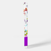 Fügen Sie Ihren Namen farbenfrohe Confetti Toto üb Case-Mate iPhone Hülle (Rückseite / Links)