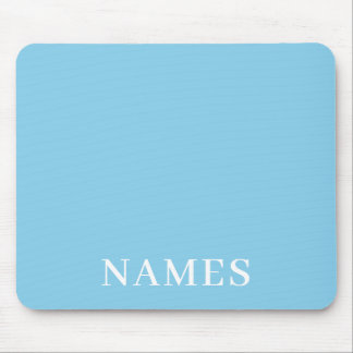 Fügen Sie Ihren Namen hinzu Mousepad