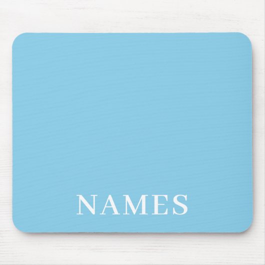 Fügen Sie Ihren Namen hinzu Mousepad (Vorne)