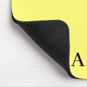 Fügen Sie Ihren Namen hinzu Mousepad (Ecke)