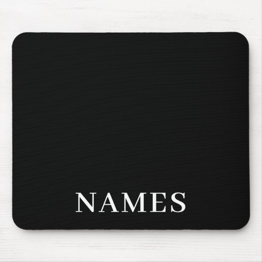 Fügen Sie Ihren Namen hinzu Mousepad (Vorne)