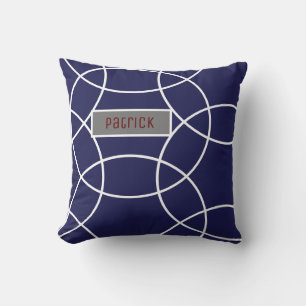 Fügen Sie Ihren Namen hinzu Personalisiertes Wurfk Kissen