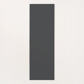 Fügen Sie Ihren Namen Modernes Blütenpinke hinzu Yogamatte (Rückseite)