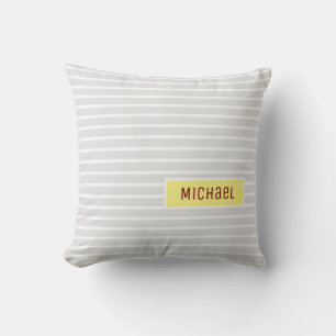 Fügen Sie Ihren Namen Personalisierte Kissenpolste Kissen