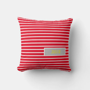 Fügen Sie Ihren Namen Personalisierte Kissenpolste Kissen