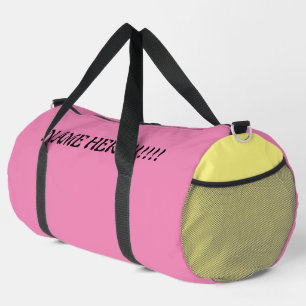 FÜGEN SIE IHREN NAMEN Pink-Limonade HINZU Duffle Bag