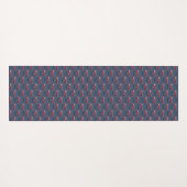 Fügen Sie Ihren Namen Red Fire LKW Personalisierte Yogamatte (Rückseite (Horizontal))