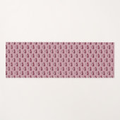 Fügen Sie Ihren Namen Red Fire LKW Personalisierte Yogamatte (Vorderseite (Horizontal))