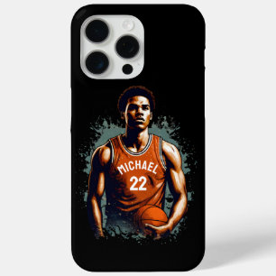 Fügen Sie Ihren Namen und Ihre Nummer Basketball-S Case-Mate iPhone Hülle