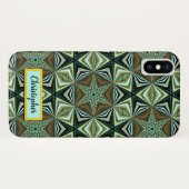 Fügen Sie Ihren Namen zu diesem einzigartigen stil Case-Mate iPhone Hülle (Rückseite (Horizontal))