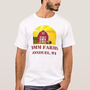 Fügen Sie Ihren Namen zum Red Barn mit Big Sun Tee