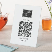 Fügen Sie Ihren QR-Code und Ihr Firmenlogo hinzu