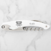 Fügen Sie Ihren Tennis Club Name Team Swai Custom Kellnermesser (Vorderseite)