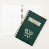 Fügen Sie Ihren Tennis Club Namen Elegan Team Spie Planer (Anzeige)