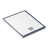 Fügen Sie Ihren Tennis-Teamtrainer hinzu Notizblock (angewinkelt)