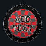 Fügen Sie Ihren Text auf Rot, Kohle Grau und Schwa Dartscheibe<br><div class="desc">Fügen Sie Ihren Text auf Rot,  Kohle Grau und Schwarz Farbton Dart Board Spiel inklusive 6 Messingdarbietungen - personalisieren Sie Ihre Wünsche!</div>
