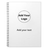 Fügen Sie Ihren Text einfach nur minimale benutzer Notizblock (Vorderseite)