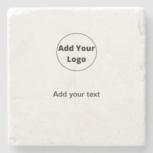 Fügen Sie Ihren Text einfach nur minimale benutzer Steinuntersetzer (Vorderseite)