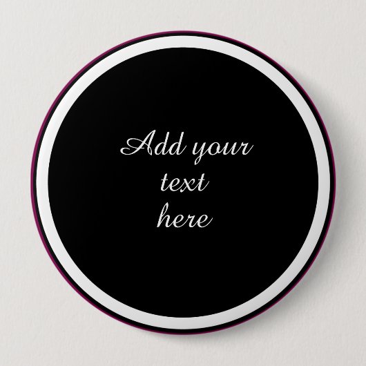 Fügen Sie Ihren Text hier ein - VORLAGE Button (Vorderseite)
