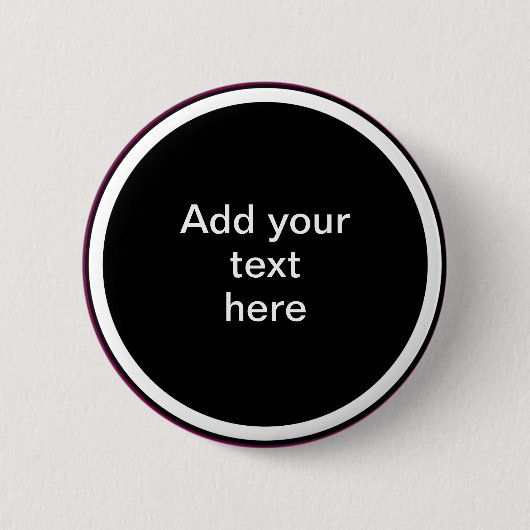 Fügen Sie Ihren Text hier ein - VORLAGE Button (Vorderseite)