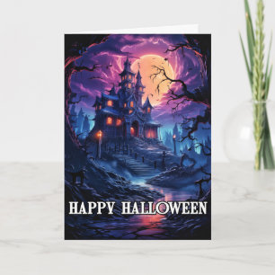 Fügen Sie Ihren Text hinzu Frohes Halloween Karte