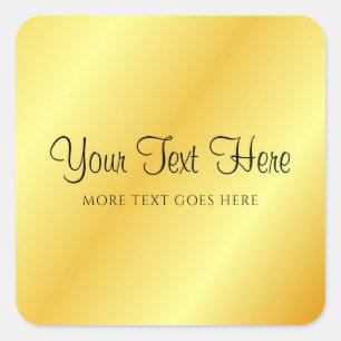 Fügen Sie Ihren Text Monogramm Anfangsbuchstabe Na Quadratischer Aufkleber