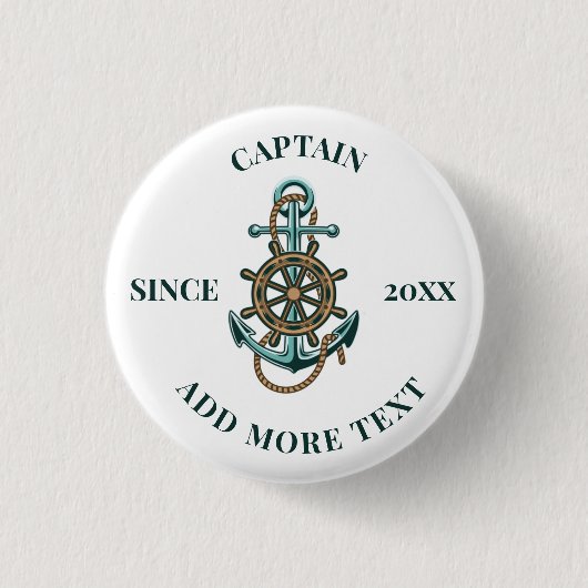 Fügen Sie Ihren Text Nautical Anchor Theme Button (Vorderseite)
