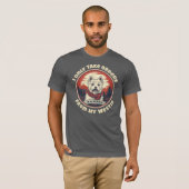 Fügen Sie Ihren Text und Ihren Westie-Namen hinzu T-Shirt (Vorne ganz)