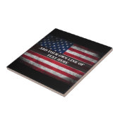 Fügen Sie Ihren Text unter amerikanischer Flagge h Fliese (Seite)