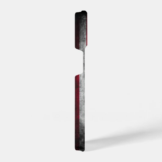 Fügen Sie Ihren Text unter amerikanischer Flagge h iPhone Hülle (Rechte Seite)