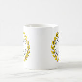 Fügen Sie Ihren ursprünglichen Namen oder Text Gol Kaffeetasse (Mittel)