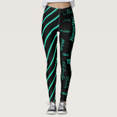 Fügen Sie Ihren Wiederholungsnamen hinzu, wenn Leg Leggings (Vorderseite)