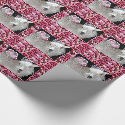 FÜGEN SIE IHRER ZIEGE das Weihnachtswrapping Paper Geschenkpapier (Ecke)