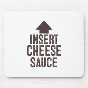 Fügen Sie Käse-Sauce Lustiger Halloween-Pfeil Mousepad