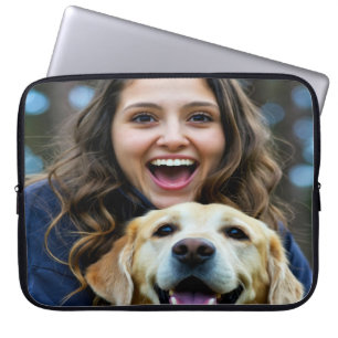 Fügen Sie Labrador Retriever-Foto Personalisieren Laptopschutzhülle